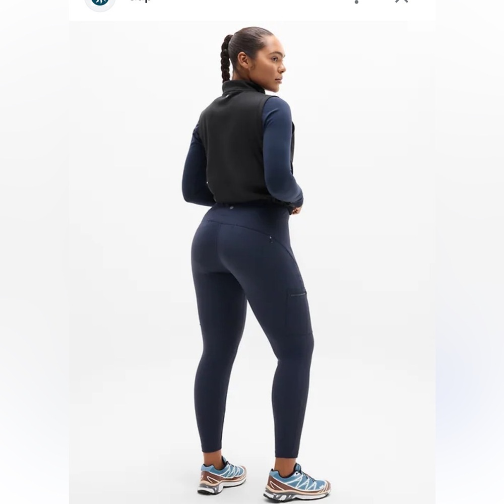 Athleta Headlands Hybrid Trekkie Tights